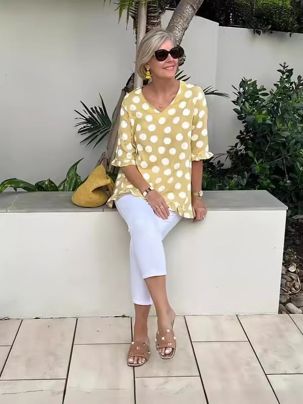 Dulce | Retro Chic Top for Modern Women