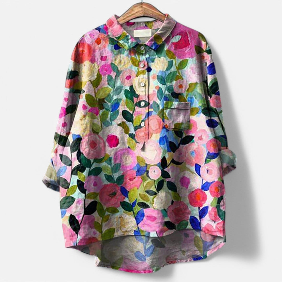 Chic and Artistic Women's Blouse