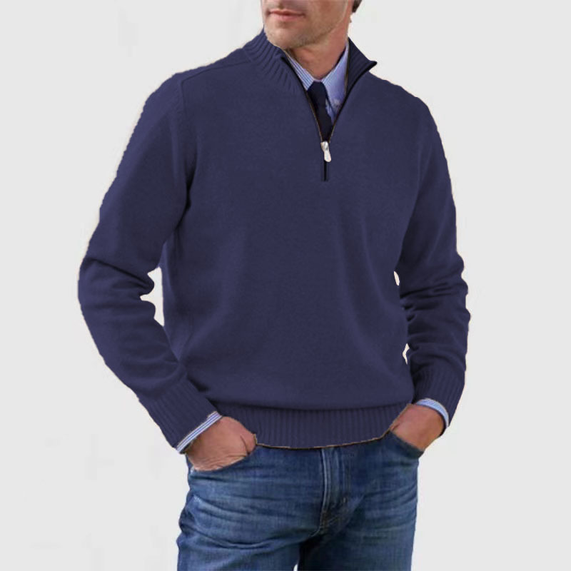 Samuel | Half-zip sweater for men
