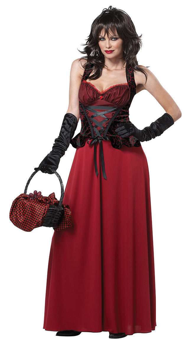 Fairytale Dress with Cape Halloween Costume | Maxi