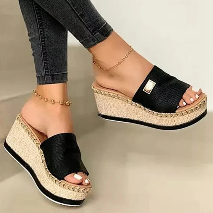 Catherine | Chic Comfort Wedge Sandals for Women