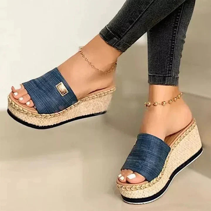 Catherine | Chic Comfort Wedge Sandals for Women