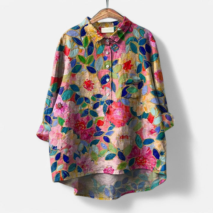 Chic and Artistic Women's Blouse