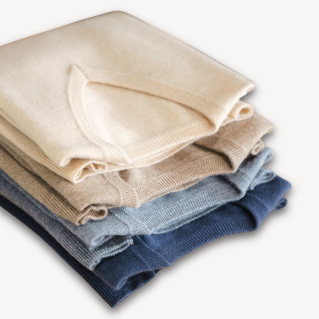 Mark | Men's Elegant V-Neck Cashmere Sweater