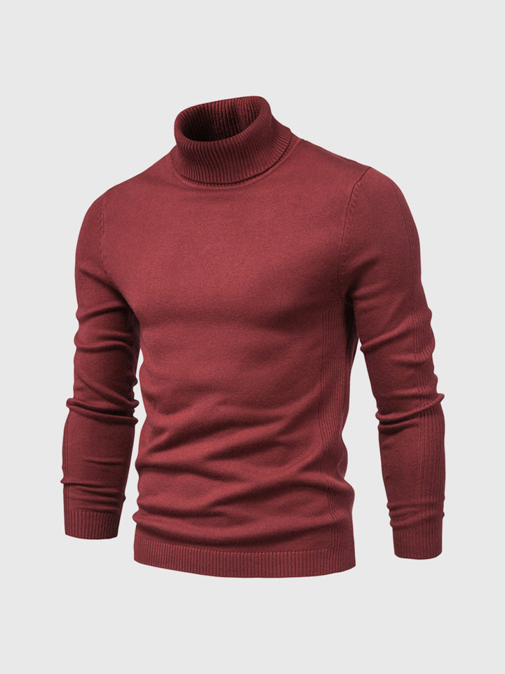 Thomas | Men's Turtleneck Sweater | Machine Washable
