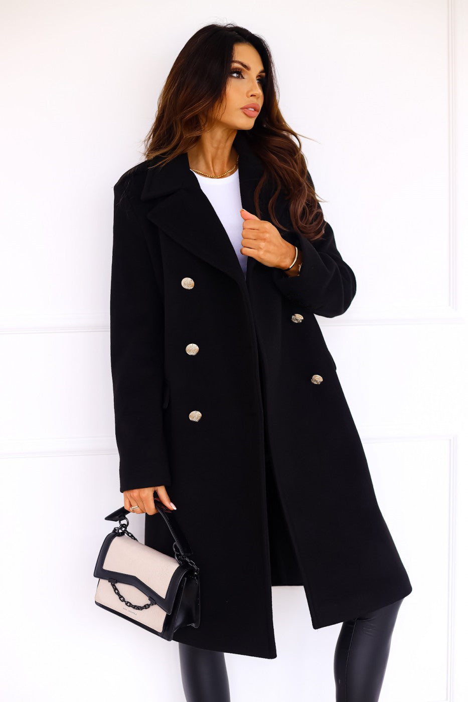 Mia | Women's Winter Trenchcoat with Notched Collar
