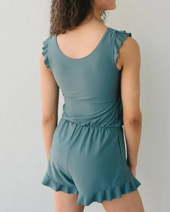 Women's Swimsuit with Built-in Bra