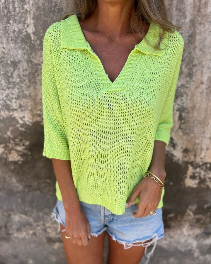 Lisa | Chic Boho Knit Top for Women