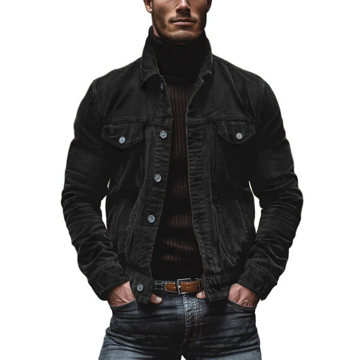 Victor | Men's Corduroy Shacket with Pockets