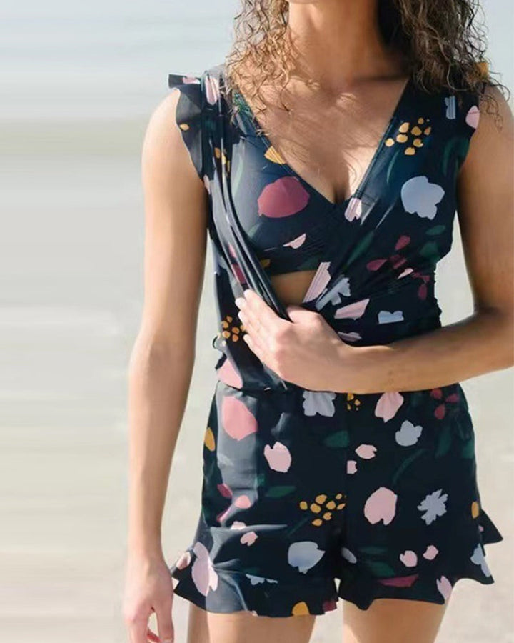 Women's Swimsuit with Built-in Bra