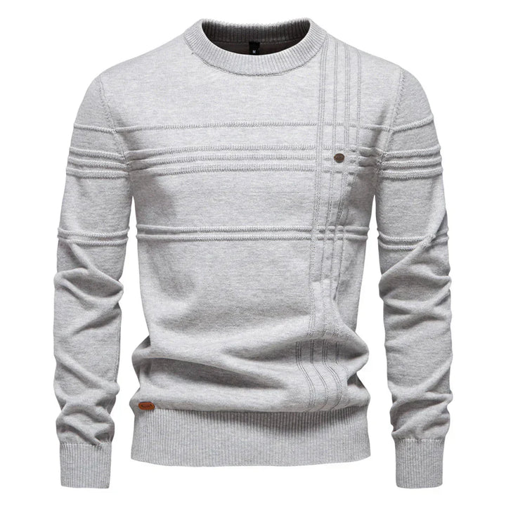 Joseph | Men's Sweater with Chest Pattern