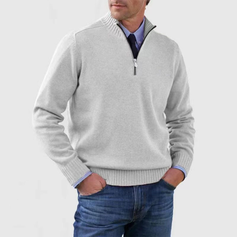 Samuel | Half-zip sweater for men