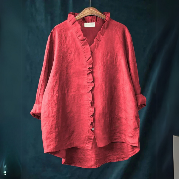 Casual Ruffle Top for Women