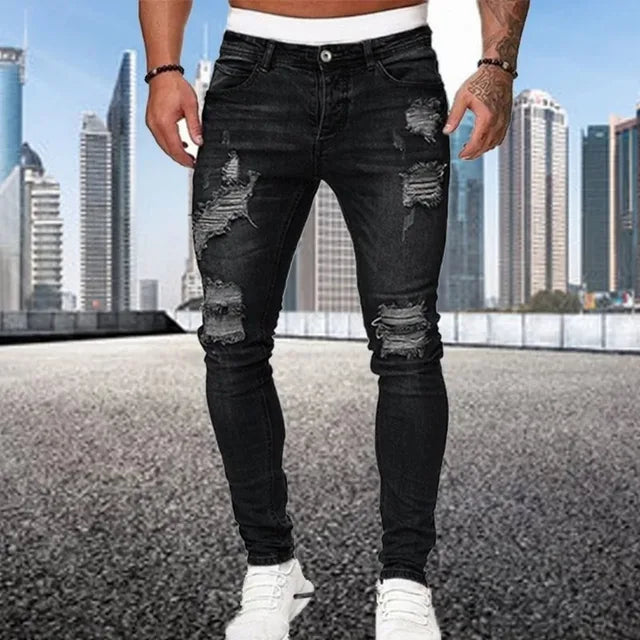Thomas | Distressed skinny jeans for men