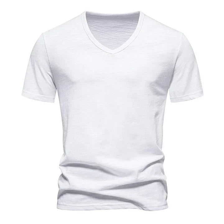 Men's Casual Bamboo V-Neck T-Shirt