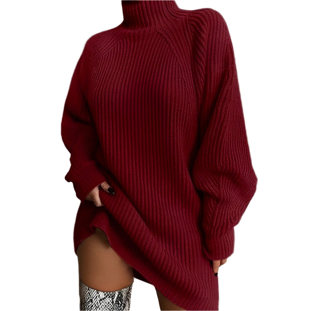 Skye | Oversized Women's Turtleneck Sweater for Winter