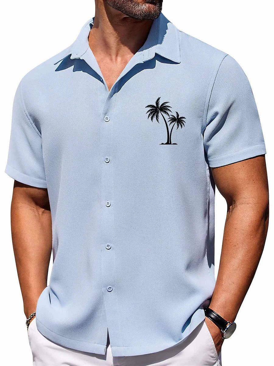 Tropical Hawaiian Spring Summer Shirt for Men
