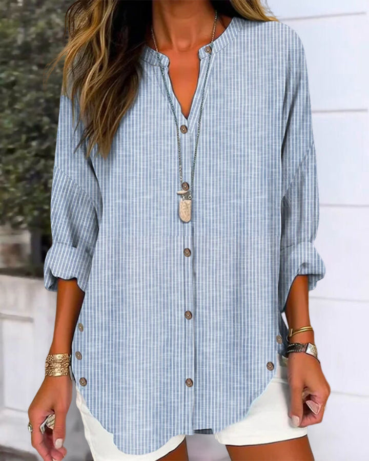 Betty | Chic Relaxed-Fit Button-Up Blouse
