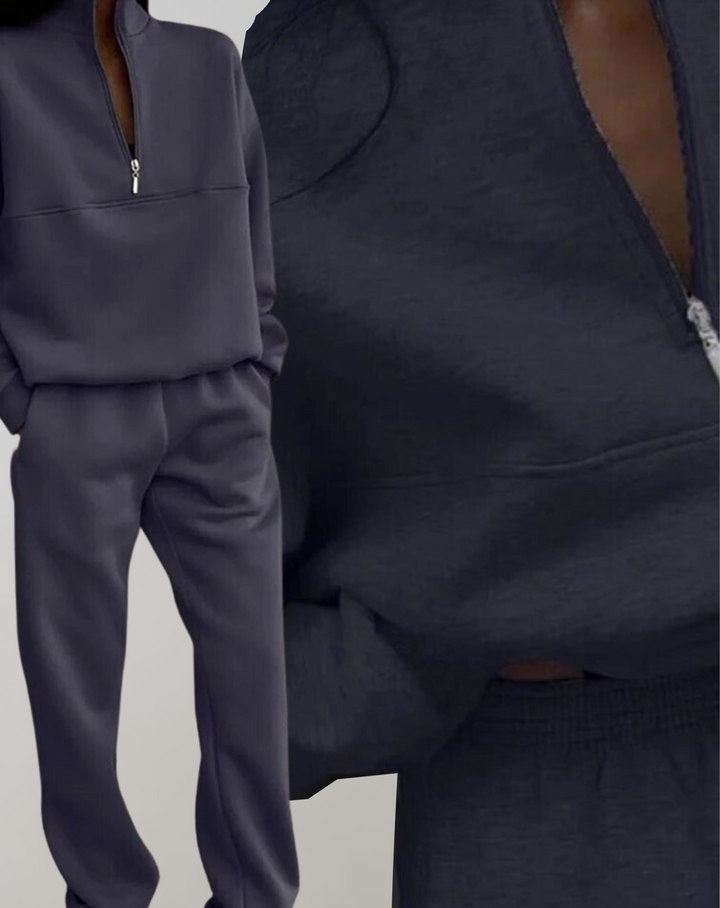 Mia | Cozy Women's Fleece Pants Ensemble