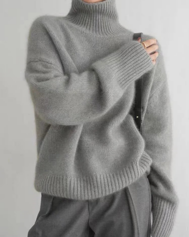 Riley | Winter-Ready Cashmere Turtleneck Sweater