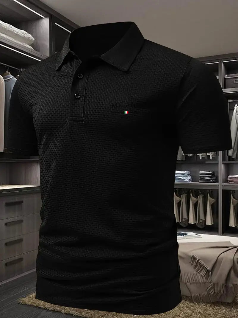 Men's Casual Short Sleeve Polo Shirt