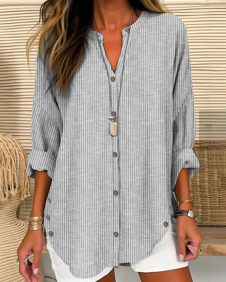 Betty | Chic Relaxed-Fit Button-Up Blouse