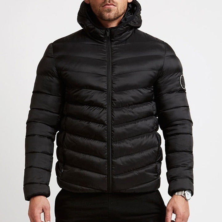 James | Hooded puffer jacket for men