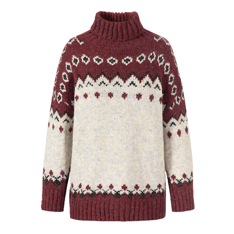 Elsa | Cozy Knit Sweater in Nordic Style
