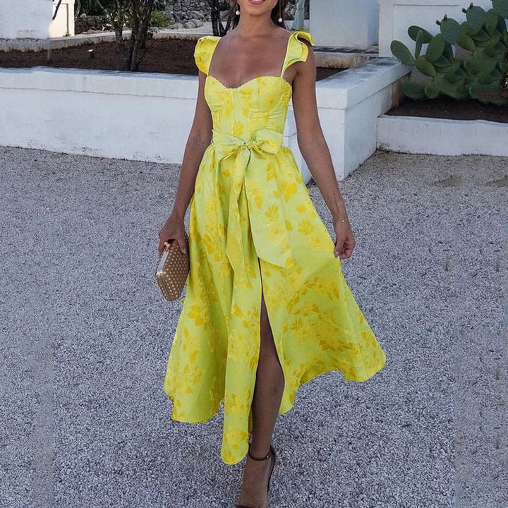 Christina | Elegant Floral Dress for Any Occasion