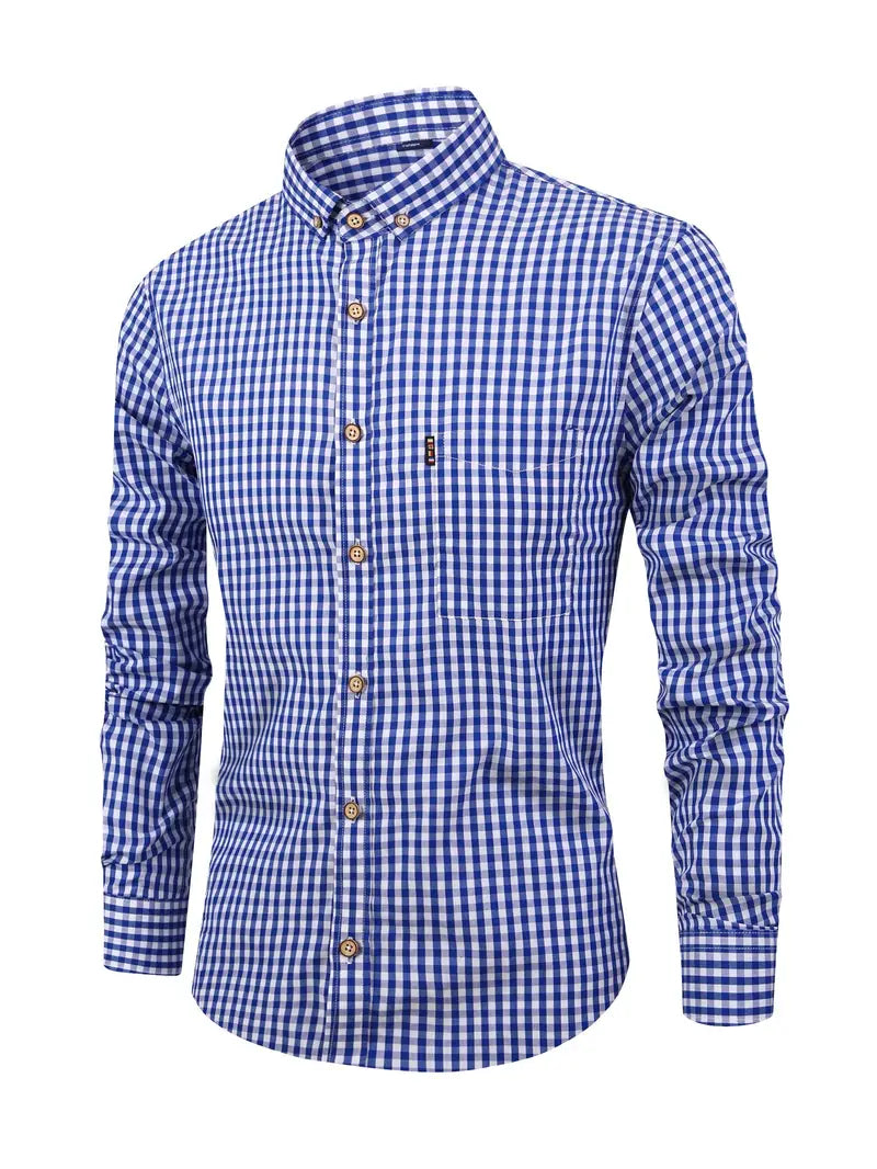 Michael – Striped Cotton Shirt