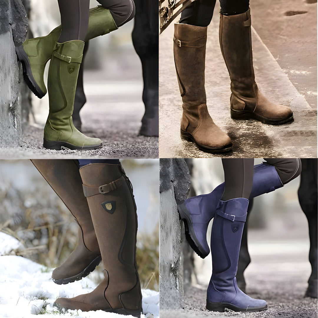 Ella | Supportive Leather Boots for Everyday Comfort