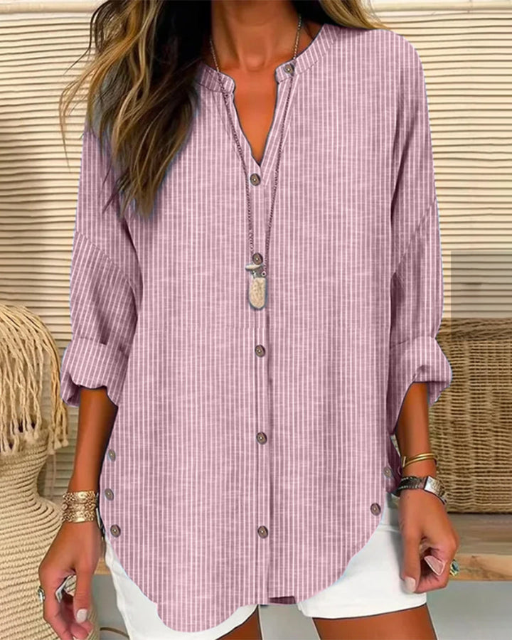 Betty | Chic Relaxed-Fit Button-Up Blouse