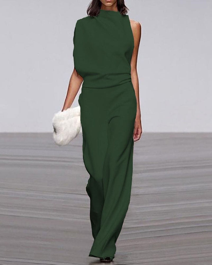 Elegant High-Neck Jumpsuit for Women