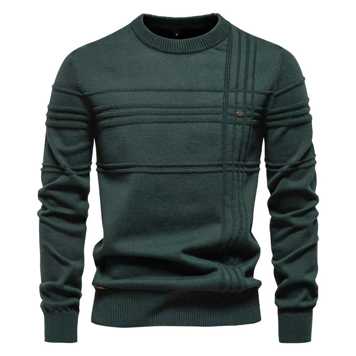 Joseph | Men's Sweater with Chest Pattern