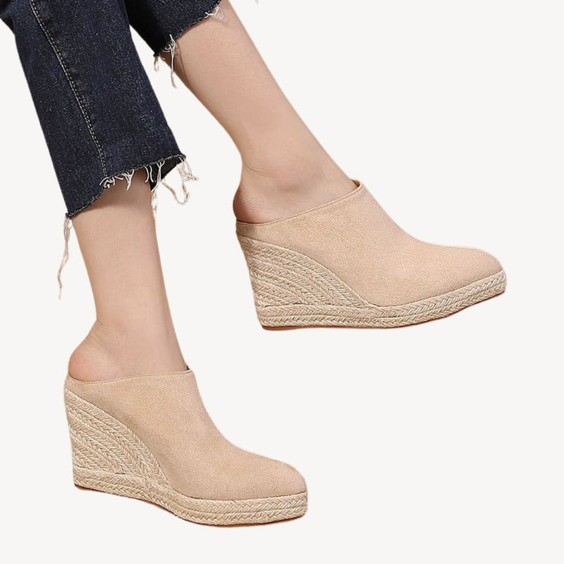 Zara | Chic Comfort Wedge Espadrille Sandals