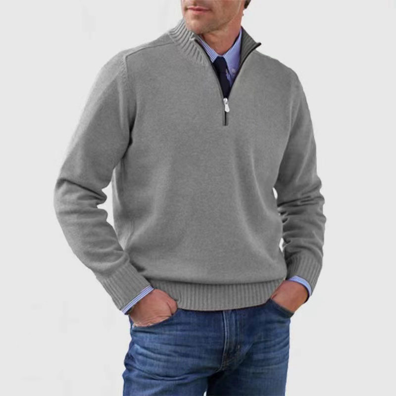Samuel | Half-zip sweater for men