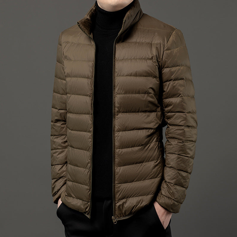 William | Slim-fit lightweight puffer jacket for men