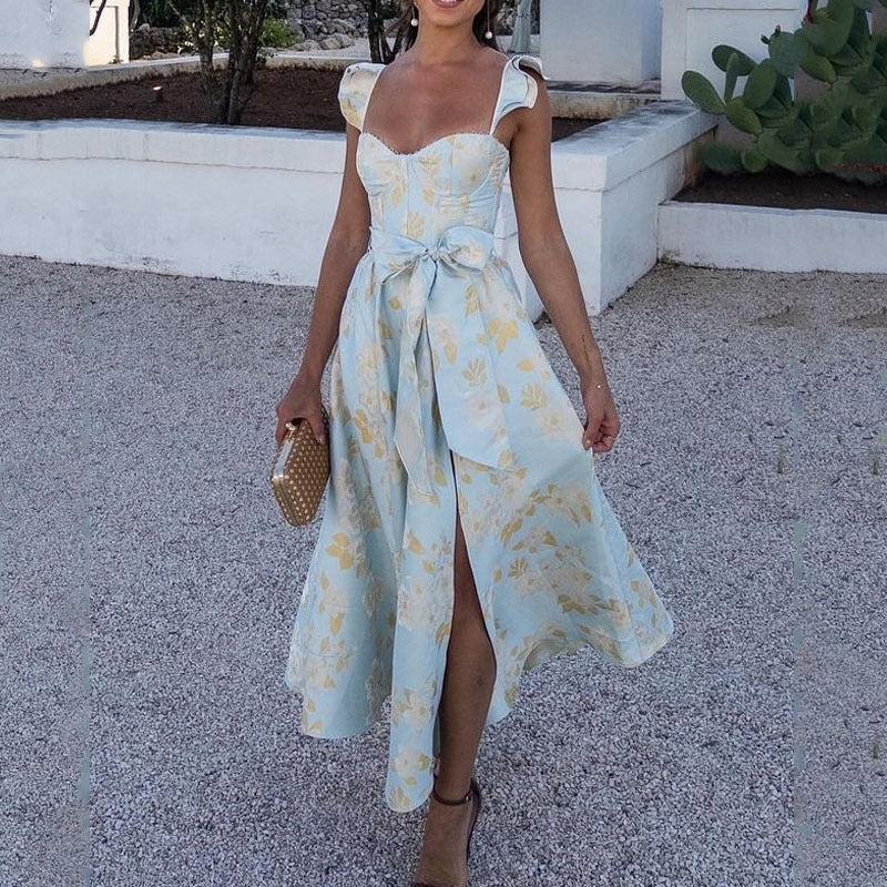 Christina | Elegant Floral Dress for Any Occasion