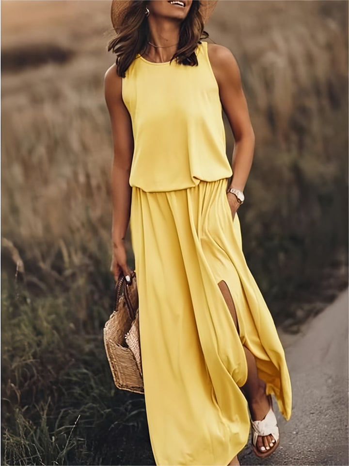 Solid Color Maxi Dresses for Women