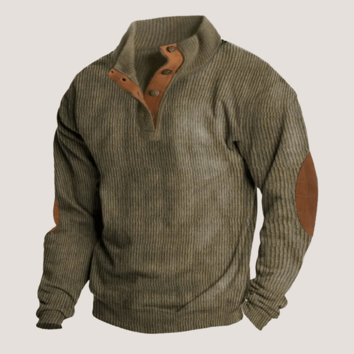 Charles | Corduroy sweater for men