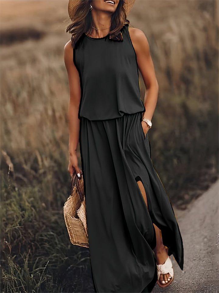 Solid Color Maxi Dresses for Women
