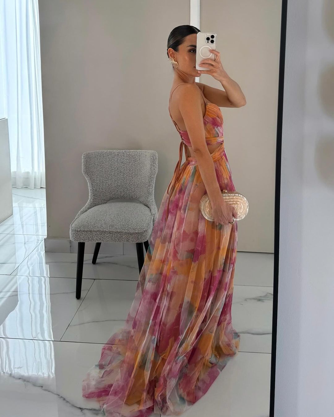 Elegant Floral Dress for Women