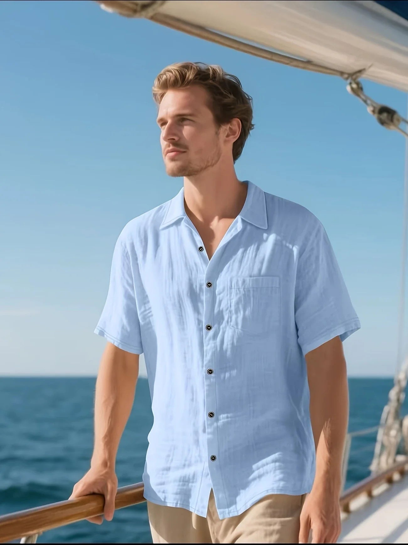 Ethan | Linen shirt for summer