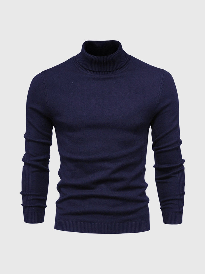 Thomas | Men's Turtleneck Sweater | Machine Washable