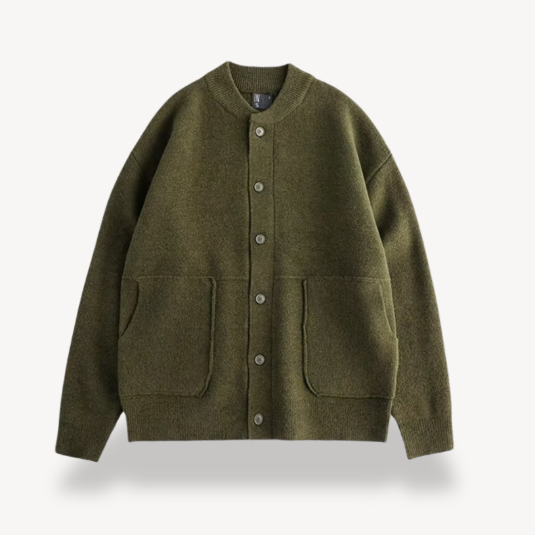 Anthony | Men's Button-Up Wool Cardigan