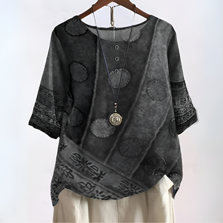 Janice | Chic Free-Spirit Bohemian Top