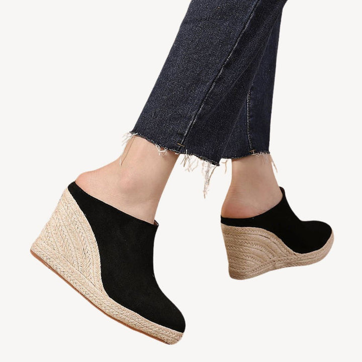 Zara | Chic Comfort Wedge Espadrille Sandals