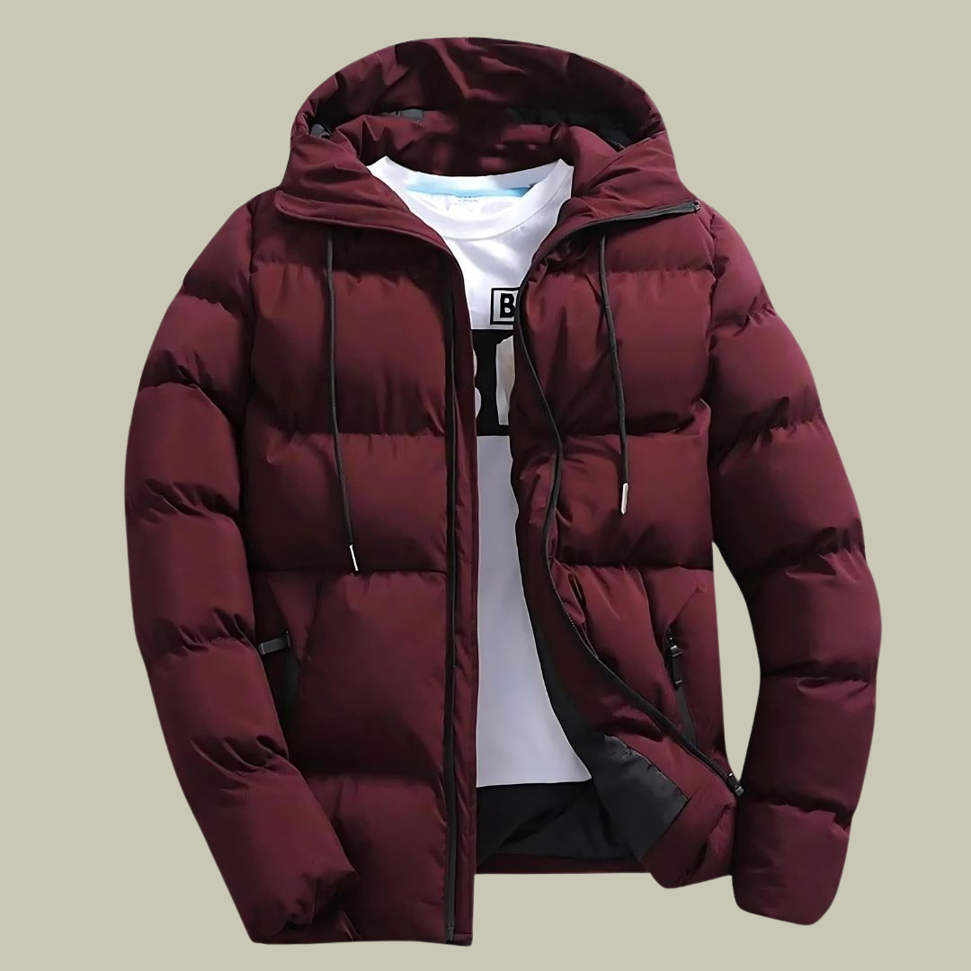 Edward | Stylish warm puffer jacket for men
