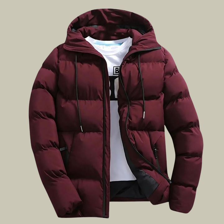 Edward | Stylish warm puffer jacket for men