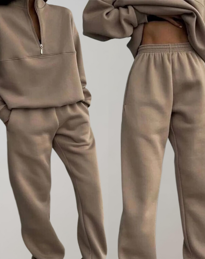 Mia | Cozy Women's Fleece Pants Ensemble